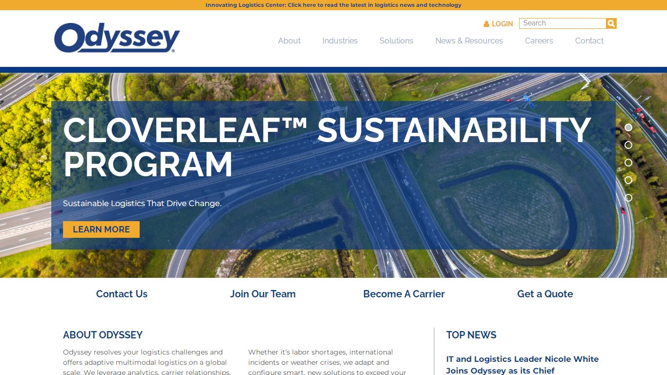 Odyssey Logistics & Technology; Supply Chain Services